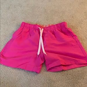 Men’s Pink swim trunks